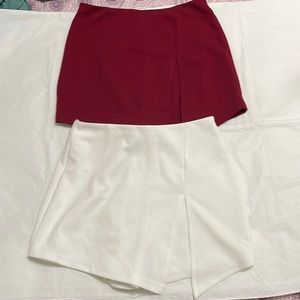 SHEIN 2 pairs of skorts size small